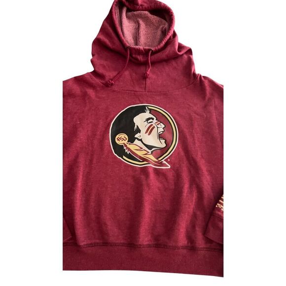 FSU FLORIDA STATE UNIVERSITY Hoodie sweatshirt size L - Picture 3 of 6